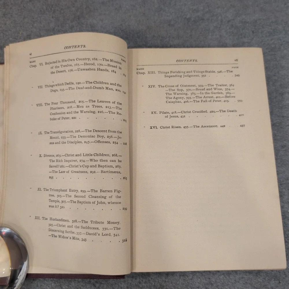 The Expositor's Bible St.‎ Mark G.A. Chadwick Hardcover George H. Doran Company - Picture 5 of 5